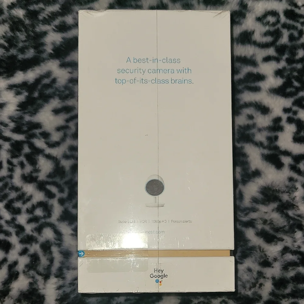 Nest Cam IQ Indoor Security Camera - White New In Box